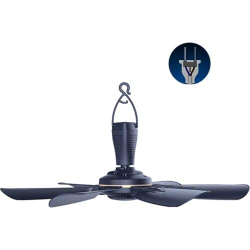 AC 220V 8W 6 Leaves One Speed 16.5" Ceiling Fan mini Fan Dormitory Hanging fan with 1.8m Power Cable On Off Switch