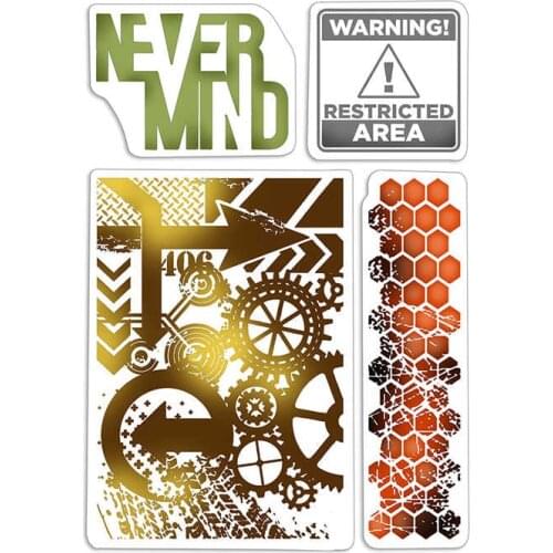 CLEAR STAMP background DIY Scrapbook Card album paper craft silicon rubber roller transparent stamps 3262