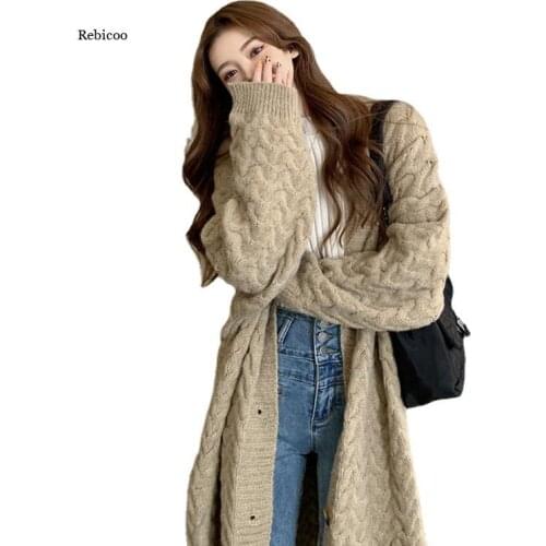 Rebicoo Women's Knitted Coats