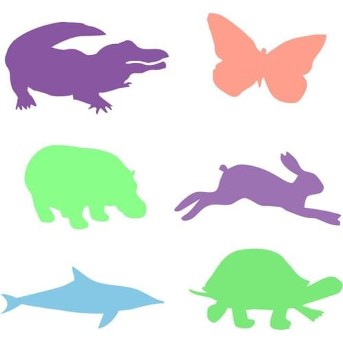 Scrapbook Die Cut Cute tortoise DIY handmade Wooden -cutting Template Cutting Mold Wood New s For 2020