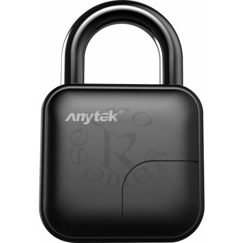Anytek L3 Smart Keyless Fingerprint Lock USB Rechargeable Electronic Anti-Theft Security Padlock IP65 Waterproof Door Luggage