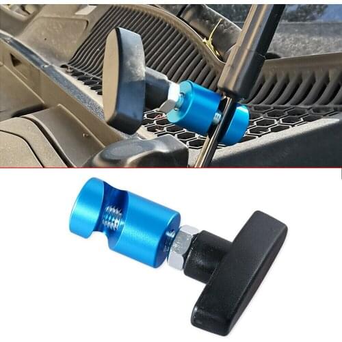 Universal Portable Automotive Hood Lift Rod Support Clamp Shock Prop Strut Stopper Retainer Gadget Interior Parts Accessories