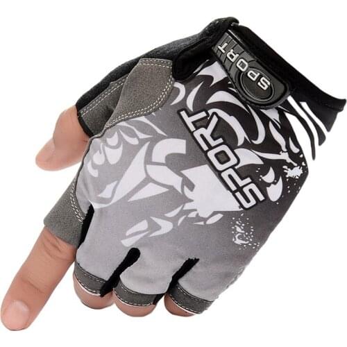 Cycling Gloves Half Finger men Anti-Slip Breathable Motorcycle MTB Road Bike Gloves Men Women Sports Fishing Gloves