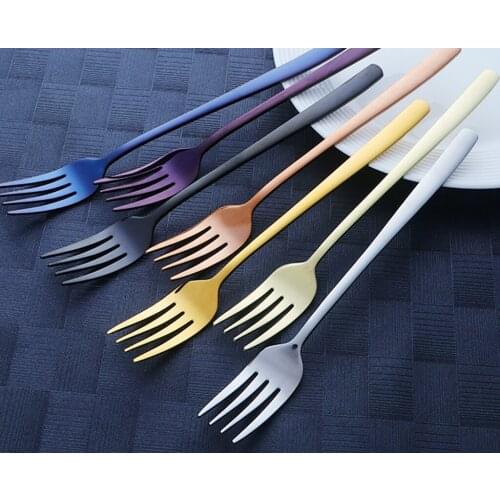 STAINLESS STEEL LONG HANDLE CUTLERY TABLE FORKS DINNER FORKS 1PC XMAS