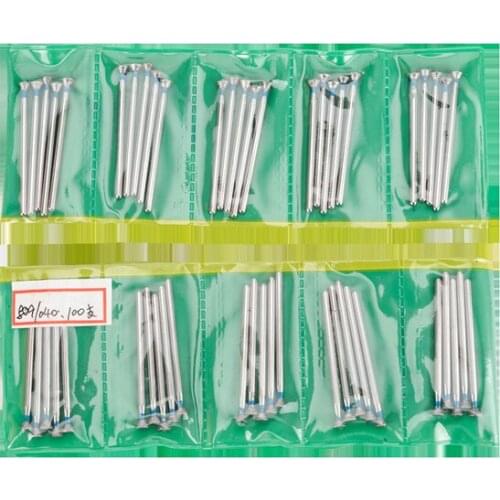 20pcs Low Speed Dental Diamond Burs For 2.35mm Shank Handpiece Polisher Dental Diamond Burs
