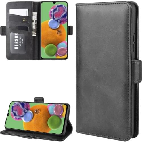 Case For Samsung A90 5G Leather Wallet Flip Cover Vintage Magnet Phone Case For Galaxy A90 5G Coque