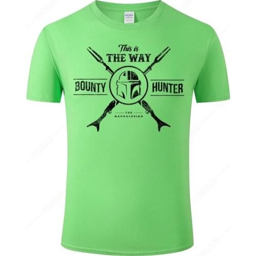 2021 Summer The Mandalorian T Shirt Men Women Cotton O-Neck T-Shirt Male Short Sleeve Tshirt Homme Tee Tops Camisetas Hombre J34