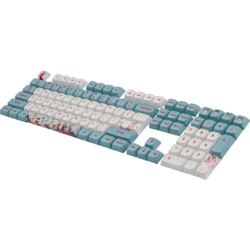 108pcs Huadan Opera Theme Keycap Dye Sublimation XDA Profile Mechanical Keyboard
