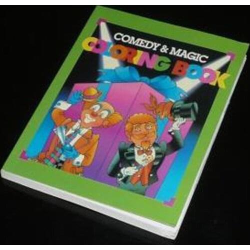 Comedy Coloring Book/Small Size Magic Tricks Funny Close Up Magic Paper Magic Easy To Do Magic Toys For Children Magic Shows