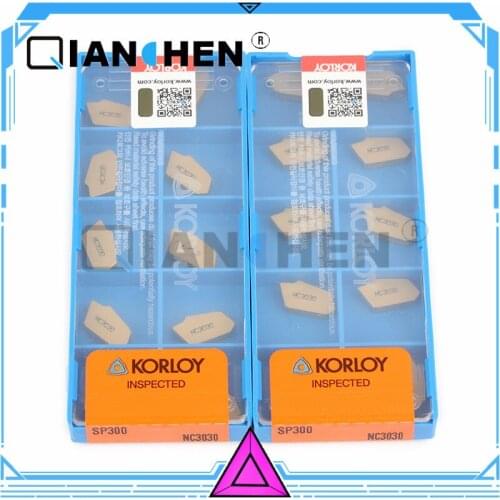 Korloy SP300 NC3030 (10pcs/lot) High Quality Internal Turning Tool Insert Original Korea Hard Alloy Ashley