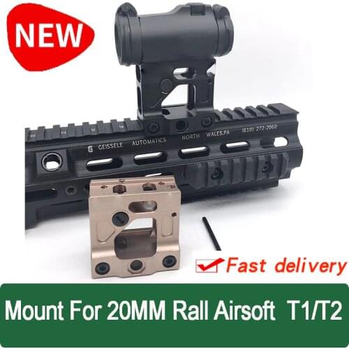 Magorui Tactics Scope Riser Mount UN Universal Heightening Bracket Red Dot Sight Mount for 20mm rail Airsoft T1 / T2 TARGET TR02