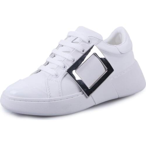 Free Shipping 2020 New Women Sneakers Luxury Designer White Shoes For Woman Female Fashion Platform Sneakers Casual Shoes