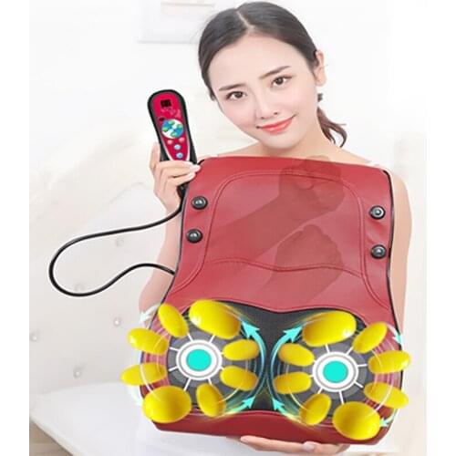 8D Multifunctional Waist Massager Whole Body Kneading Home Car Massage Cushion