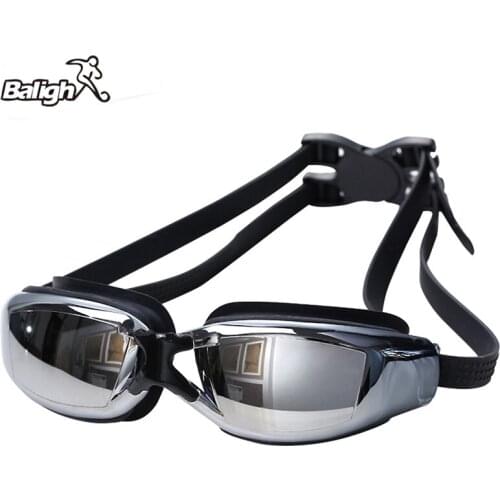 Balight Swimming Goggles Professional Waterproof Anti-Fog UV Protect HD Pool Swimming Glasses