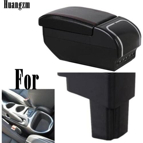 For Nissan Juke armrest box USB Charging heighten Double layer central Store content cup holder ashtray accessories armrests
