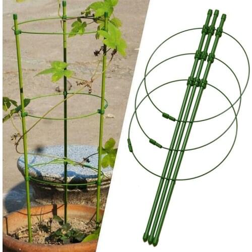 Climbing Plant Support Cage Garden Trellis Flowers Stand Rings Tomato Support C1