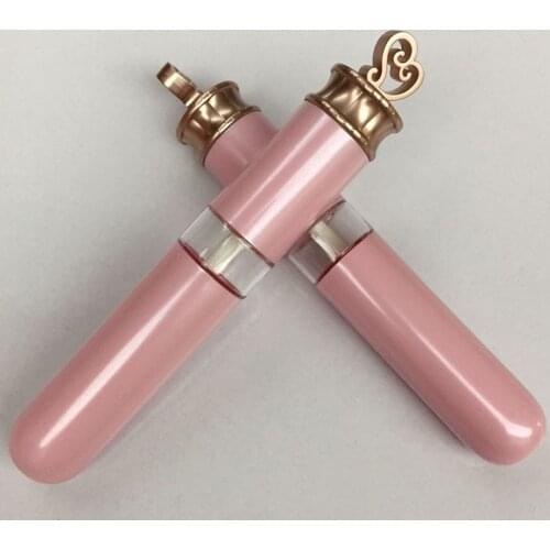 Pink Crown Empty Lipgloss Tubes Lip Balm Bottle Container Beauty Tool Mini Refillable Bottles Sample Lip Makeup Tool 20pcs/lot