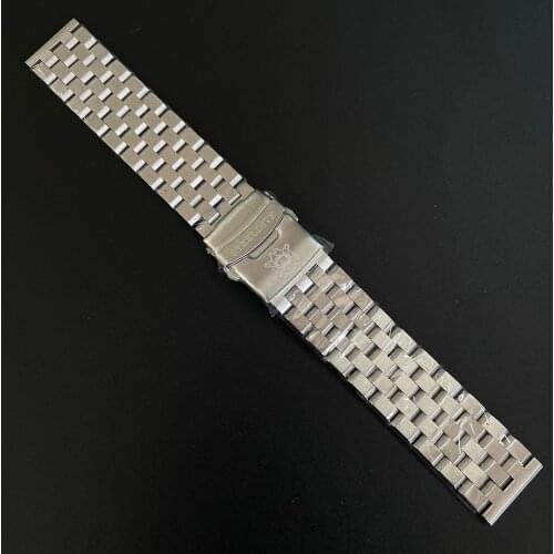 SD2605 STEELDIVE Official Stainless Steel Strap Diving Strap 22mm SD1969 SD1975 SD1976 SD1978 SD1979 05L 03L Replacement Strap
