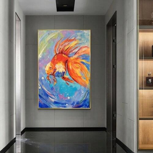 100% Hand Painted Handmade Oil Painting Hand Made Decorative Wall Art Canvas For Kid Room Wall Decor Gift Jungle Frameless