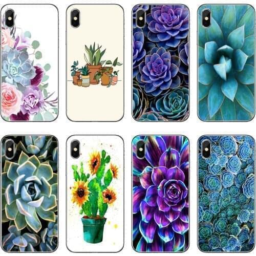 Succulents Accessories Case For Samsung Galaxy A70 A60 A50 A40 A30 A10 A9 A8 A6 Plus A7 A5 A3 2018 2017 2016