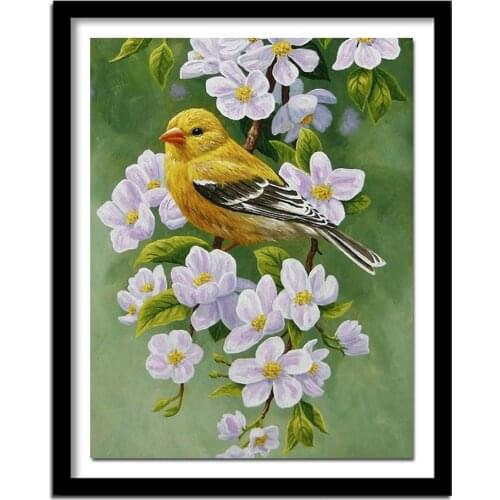 Diamond embroidery Flowers and birds Diamond Painting Cross Stitch Needlework home decor crafts a gift diamond kits