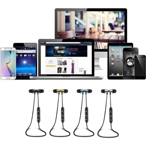 Wireless Headset Sports Neck Hanging Wireless Earset Running In-Ear Wireless Earset Stereo Wireless Headset