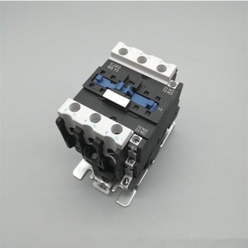 CJX2-6511 Industrial Magnetic Contactor 3 Phase 65A Din Rail Telemecanique Contactor AC12V 24V 36V 48V 110V 220V 380V