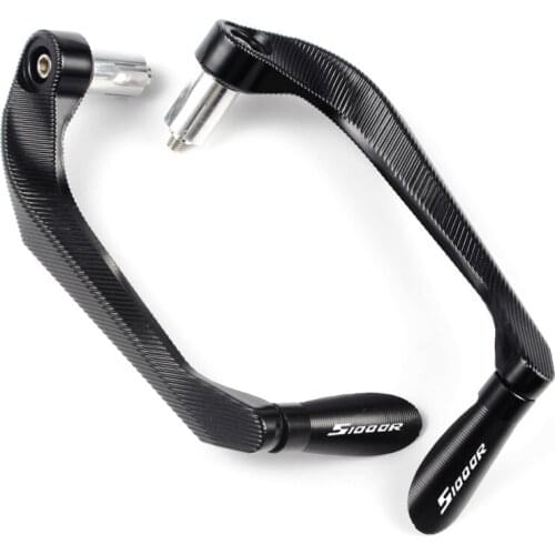 For BMW S1000R Lever Guards Real CNC Aluminum Alloy Hand Guard Motorcycle Brake Clutch Protector Rope Handlebars