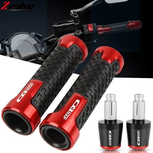 For Honda CB600F HORNET 1998 1999 2001 2002 2003 2004 2005 2006 Motorcycle 7/8" 22MM Handlebar Hand Grips Handle Bar Ends Cap