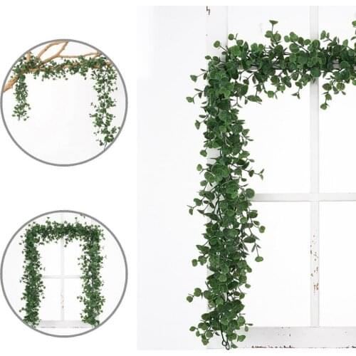 Greenery Beautiful Artificial Vine Hanging Plant 180cm Artificial Rattan Non-fading for Wedding