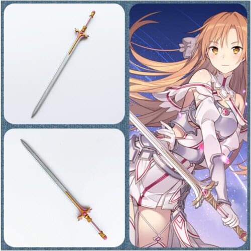 Hot Game Sword Art Online Asuna Yuuki Sword Cosplay Prop SAO Alicization for Halloween Christmas Party Masquerade Anime Shows
