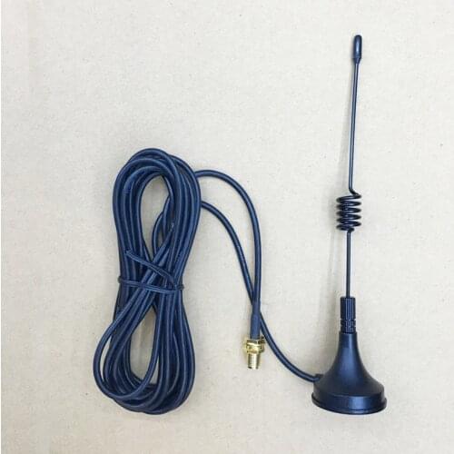 Honghuismart High Gain Mini car magnet antenna UHF 400-470MHz SMA Female for Kenwood,Baofeng,Puxing,TYT etc walkie talkie