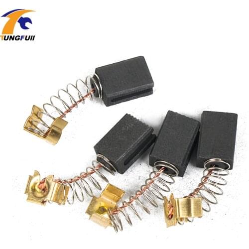 Tungfull Power Tools Carbon Brushes For Angle Grinders 6X9X13.5mm Dremel Accessories Set For Engraver Electric