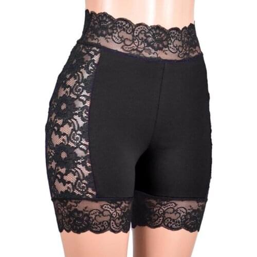 Lace Seamless Intimates Pants Women Breathable Underpants Stretch Summer Shorts