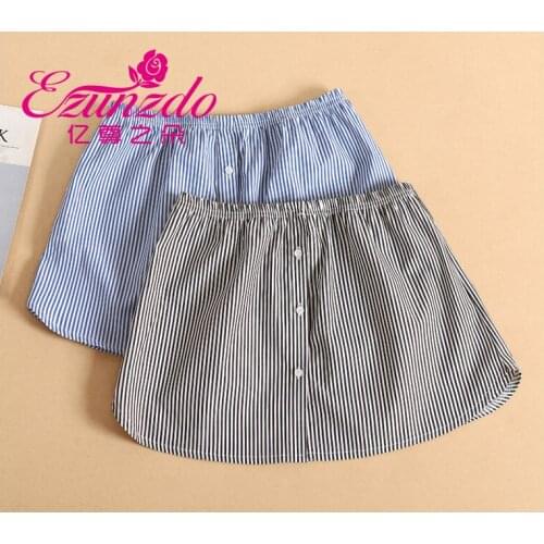 Summer A Shirt False Mini Skirt Show Thin Short Skirt Half-body Unisex Men Women A Shirt False Mini Skirt Flared Curved Fake Fal