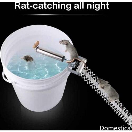 Mousetrap Cage Fully Automatic Continuous Replenishment To Catch And Catch Mouse Roller Pest Mice Control Rodent Bait Killer