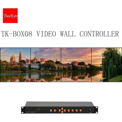 2x4 TV video wall controller,video wall processor for 8 units