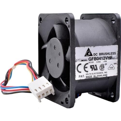 Brand new original GFB0412VHF 40x50x32mm 12V 0.54A Double fan high volume booster fan