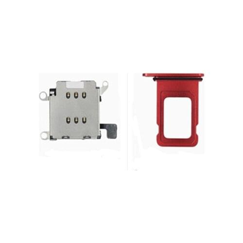 Dual Sim Card Reader Connector Flex Cable For IPhone 12 Sim Card Tray Slot Holder For IPhone 12 Pro Repair Replacement Parts