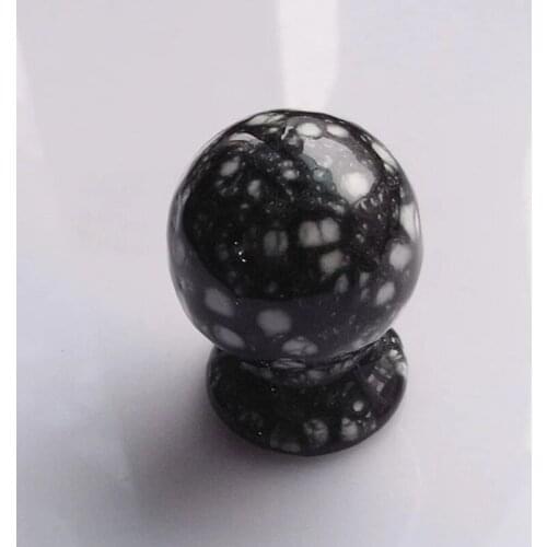 Free shipping European dresser cabinet door handle Ceramic single hole drawer pulls Dandelion ball cupboard knobs Funiture pulls