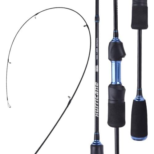 Fishing Rod Super Light Solid Carbon 1.8M UL Soild Tips Long Cast Rod Fishing Rods Fishing Equipment Spinning Rod Casting Rod