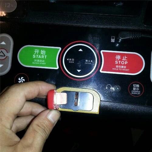 Replacement Treadmill Safety Switch Magnetic Start Key Insert Safety Lock for Johnson Treadmill Spare Parts