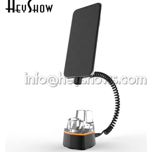 10x Mobile Phone Burglar Alarm System Security Display Stand Cellphone Anti-Theft Device Holder For Apple,Huawei,Samsung,Xiaomi