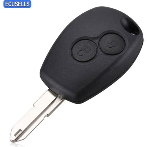 2 Button Folding Flip Remote Key Shell Case Smart Car Key Housing Cover Fob For Renault Megane Dacia Modus Espace Duster Clio
