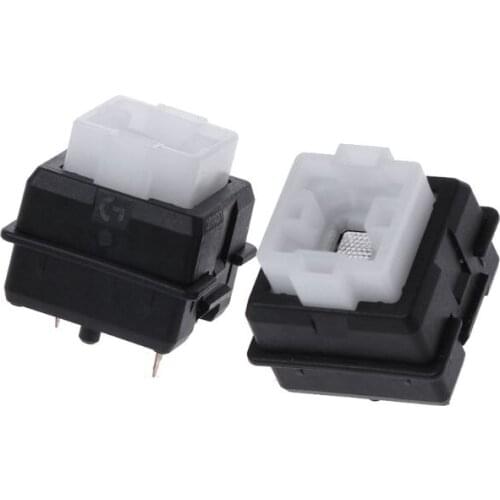 2Pcs Original Romer-G Switch Omron Axis for Logitech G910 G810 G413 K840 RGB Axis Keyboard Switch