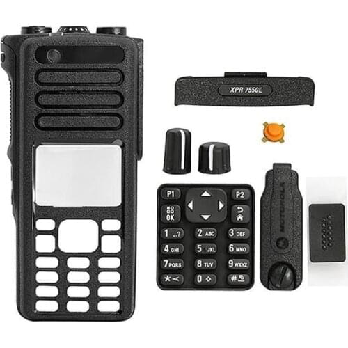 30X Black color the front housing case for Motorola DGP8550E etc walkie talkie