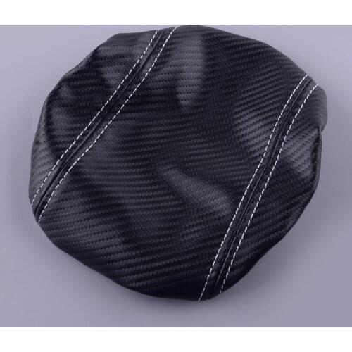 Car Central Console Armrest Box Lid Cover PU Decoration Fit For Toyota Corolla 2019 2020 2021 Carbon Fiber Style