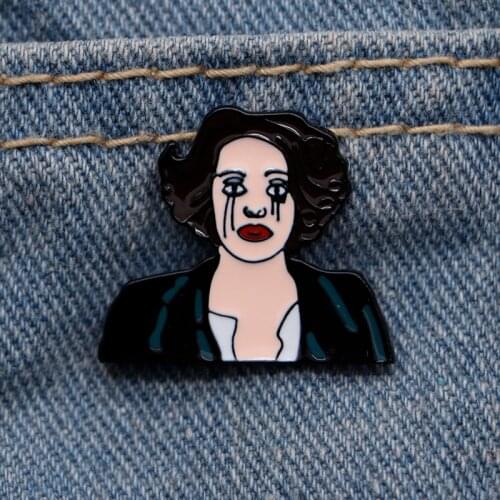 TV Show Fleabag Badge Creative Enamel Pin Boy and Girls Lapel Oil Drop Pins Jewelry Personalized Hat/Backpack Gift Brooches S173
