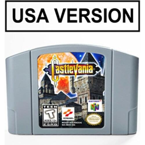 Castlevania - Legacy of Darkness For 64 Bit Game Cartridge USA Version NTSC Format