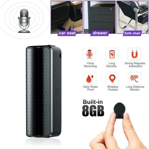 Mini Digital Audio Voice Activated Recorder Magnetic 2600 Mah